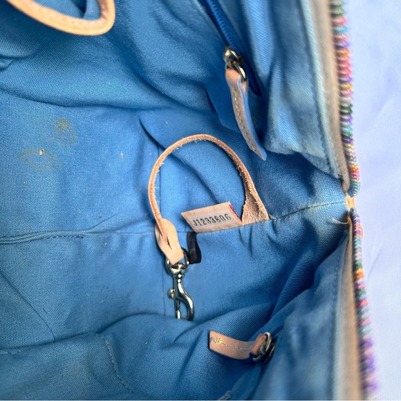 Dooney & Bourke Sailor Tattoo Girl Purse Y2K Rare Vintage Barrel Bag - Picture 12 of 16